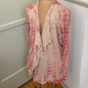 Zadig & Voltaire Tie Dye Open Cardigan